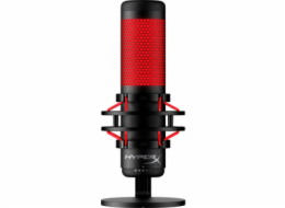 HyperX Quadcast, herní mikrofon, černý/červený