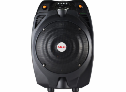 Reproduktor AKAI, SS022A-X6, přenosný, Bluetooth, FM, dálkové ovládání, bezdrátový mikrofon, 30 W RMS