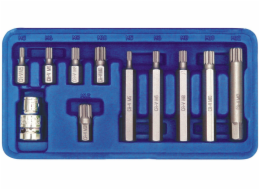 Sada bitů 11 ks CrV vícezubé TOYA
