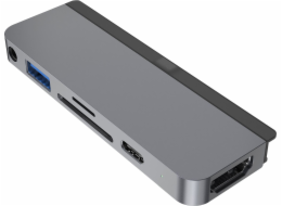 Hyper Drive 6-in-1 USB-C Hub, Space šedá