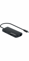 Manhattan USB-C Station/Replicator (152372)