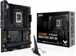 ASUS MB Sc LGA1700 TUF GAMING B660-PLUS WIFI DDR4, Intel B660, 4xDDR4, 1xDP, 1xHDMI, WI-FI