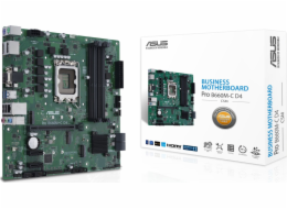 ASUS MB Sc LGA1700 PRO B660M-C-CSM, Intel B660, 4xDDR5, 2xDP, 1xHDMI, 1xVGA, mATX - 5 LET ZÁRUKA