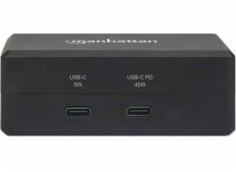 Manhattan Charging Hub Station/Replicator USB-C (130554)