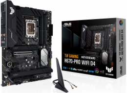 Asus TUF GAMING H670-PRO WIFI D4 90MB1900-M0EAY0 ASUS MB Sc LGA1700 TUF GAMING H670-PRO WIFI DDR4, Intel H670, 4xDDR4, 1xDP, 1xHDMI, WI-FI