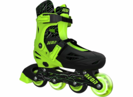 Yvolution Neon Combo roller skates black/green  size 30-33