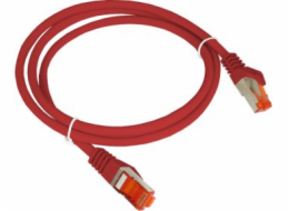 Patch-cord F/UTP cat.6 PVC 1.0m red ALANTEC