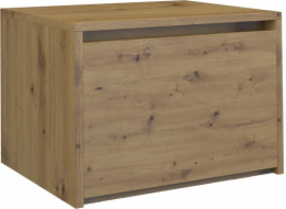 Topeshop K1 ARTISAN nightstand/bedside table 1 drawer(s) Oak