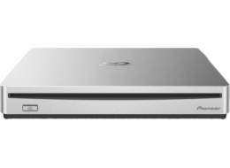 Pioneer BDR-XS07TS / Blu-ray / externí / M-Disc / USB-C / stříbrná