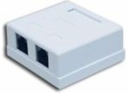 Alantec GN002 wire connector 2xRJ45 White