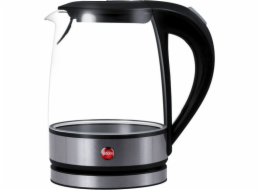 ELDOM C410 LITEA electric kettle 1.2 L 1500 W Black Transparent