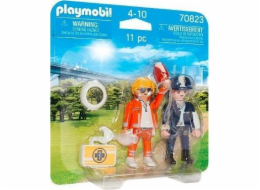 Playmobil Figurky Duo Pack 70823 Lékařka a policistka záchranky