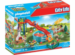 70987 City Life Poolparty mit Rutsche, Konstruktionsspielzeug