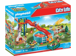 Bazénová party Playmobil, Život ve městě, 159 dílků |70987