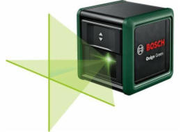 Quigo Green II Křížový čárový laser, se svorkou