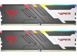 Patriot PVVR532G620C40K PATRIOT VIPER VENOM RGB 32GB DDR5 6200MHz / DIMM / CL40 / 1,1V / Kit 2x 16GB