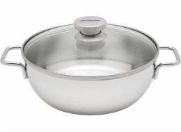 Deep frying pan with 2 handles and lid DEMEYERE Apollo 7 24 cm