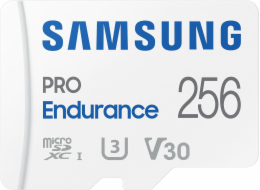 Samsung micro SDXC karta 256GB PRO Endurance + SD adaptér