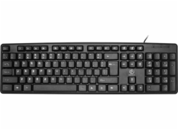 Kabelová klávesnice Rebeltec Uno Black UK (8_2285596)