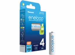 1x4 Panasonic Eneloop Mignon AA 2000mAh Ni-MH BK-3MCDE/4BE