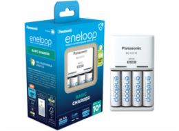 Panasonic Eneloop Basic Charger BQ-CC51 incl. 4xAA K-KJ51MCD40E