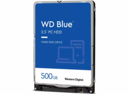 WD Blue/500GB/HDD/2.5"/SATA/5400 RPM/2R