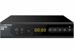 Esperanza EV106R Digital DVB-T2 H.265/HEVC tuner  Black