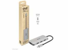 Club3D hub USB-C Gen2 na 10Gbps 4x USB Type-A Hub