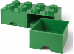LEGO Brick Drawer 8 grün, Aufbewahrungsbox