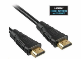 PREMIUMCORD Kabel HDMI High Speed + Ethernet (v1.4) 10m, zlacené konektory