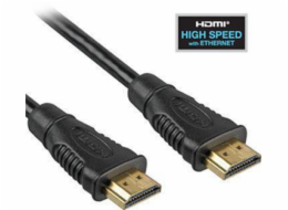 PREMIUMCORD Kabel HDMI 15m High Speed + Ethernet (v1.4), zlacené konektory