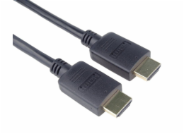 PREMIUMCORD Kabel HDMI 2.0 High Speed + Ethernet, zlacené konektory, 1,5m