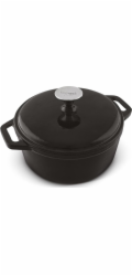 Lamart LT1208 Litinový hrnec se smaltovaným povrchem IRON, 21,5 cm