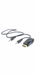 C-TECH adaptér HDMI na VGA + Audio, M/F