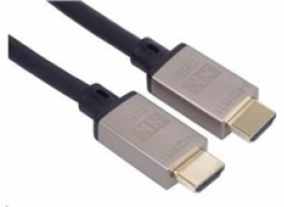 PremiumCord Ultra High Speed HDMI 2.1 kabel 8K@60Hz, 4K@120Hz délka 1,5m kovové pozlacené konektory