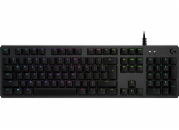 Logitech G512 CARBON LIGHTSYNC RGB Mechanical Gaming Keyboard with GX Red switches - CARBON - US INT L - INTNL