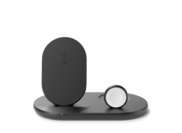 Belkin BOOST CHARGE™ 3v1 Bezdrátové nabíjení pro iPhone/Apple Watch/AirPods, černá
