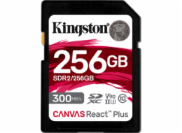 Kingston Canvas React Plus/SDHC/256GB/UHS-II U3 / Class 10