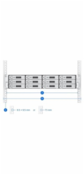 Synology RKS-02 sada posuvných ližin pro RackStation, FlashStation, SA, UC, HD