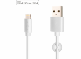 FIXED 1m Lightning kabel,bílý FIXD-UL-WH