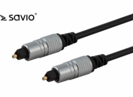 SAVIO Toslink optical cable  1m  OD 5.0mm CLS-08