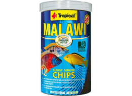 TROPICAL Malawi Chips - food for aquarium fish - 1000 ml / 520 g