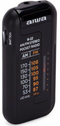 Aiwa R-22BK radio Personal Analog Black