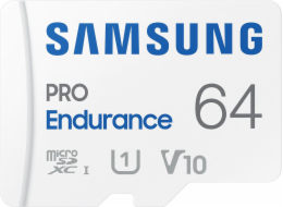 Samsung micro SDXC karta 64GB PRO Endurance + SD adaptér