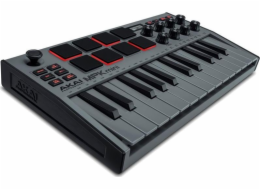 AKAI MPK Mini MK3 Control keyboard Pad controller MIDI USB Black Grey