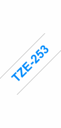Brother paska do stitkovace TZE-253 bila/modra 24 mm