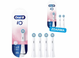 Oral-B iO Gentle Care White Náhradní hlavice, 4 ks