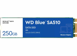WD BLUE SSD 3D NAND WDS250G3B0B 250GB SA510 M.2 SATA, (R:555, W:440MB/s)