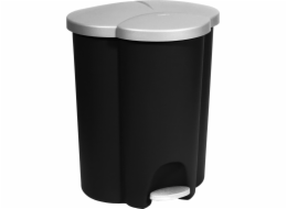 Curver pedálový odpadkový koš černý (254540) TRIO 