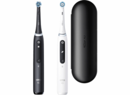 Elektrický zubní kartáček Braun Oral-B iO5 Duo Matt Black/Quite White